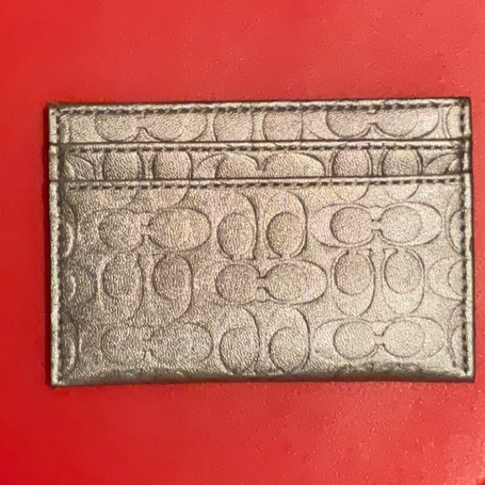 NWT Coach credit card holder/case - Picture 2 of 2